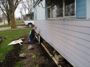 Mobile home DIY repairs